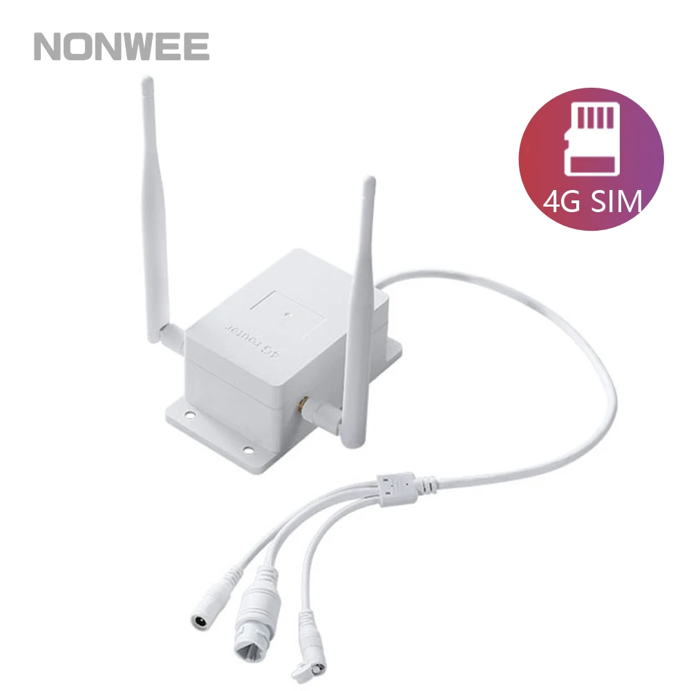 Мобильный 4G Wi-Fi роутер с Sim-картой разблокированный 2 антеннами Модем 3G LTE CPE IP66
