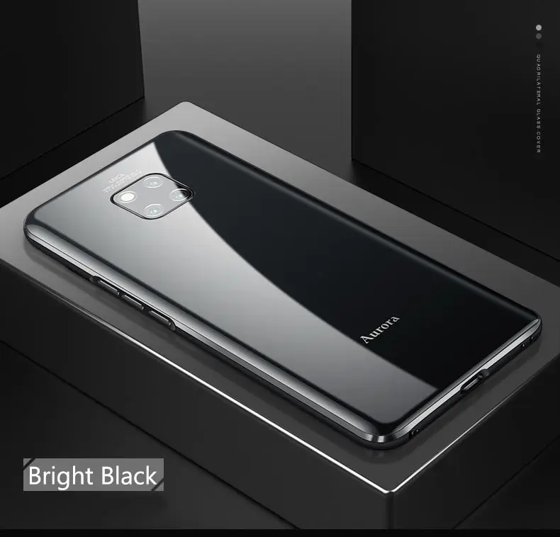 Для huawei mate 20 Pro mate 20 чехол все включено Металл изогнутый градиент закаленное стекло ультра-тонкая задняя крышка для huawei mate 20