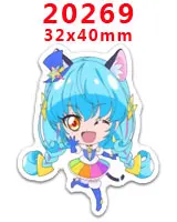 20269 30 шт мультфильм плоское украшение из смолы PR 20268 - Цвет: 20269