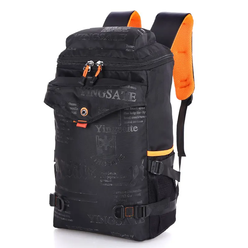 Водонепроницаемый походный рюкзак для кемпинга, походов, путешествий, спорта на открытом воздухе, большая емкость, переносной XA211D - Цвет: Black