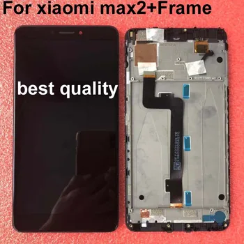

100%Original Warranty New For 6.44'' Xiaomi Mi Max 2 LCD Display +Touch Screen Digitizer Mi Max2 MI Max 2 CellPhone Parts+Frame