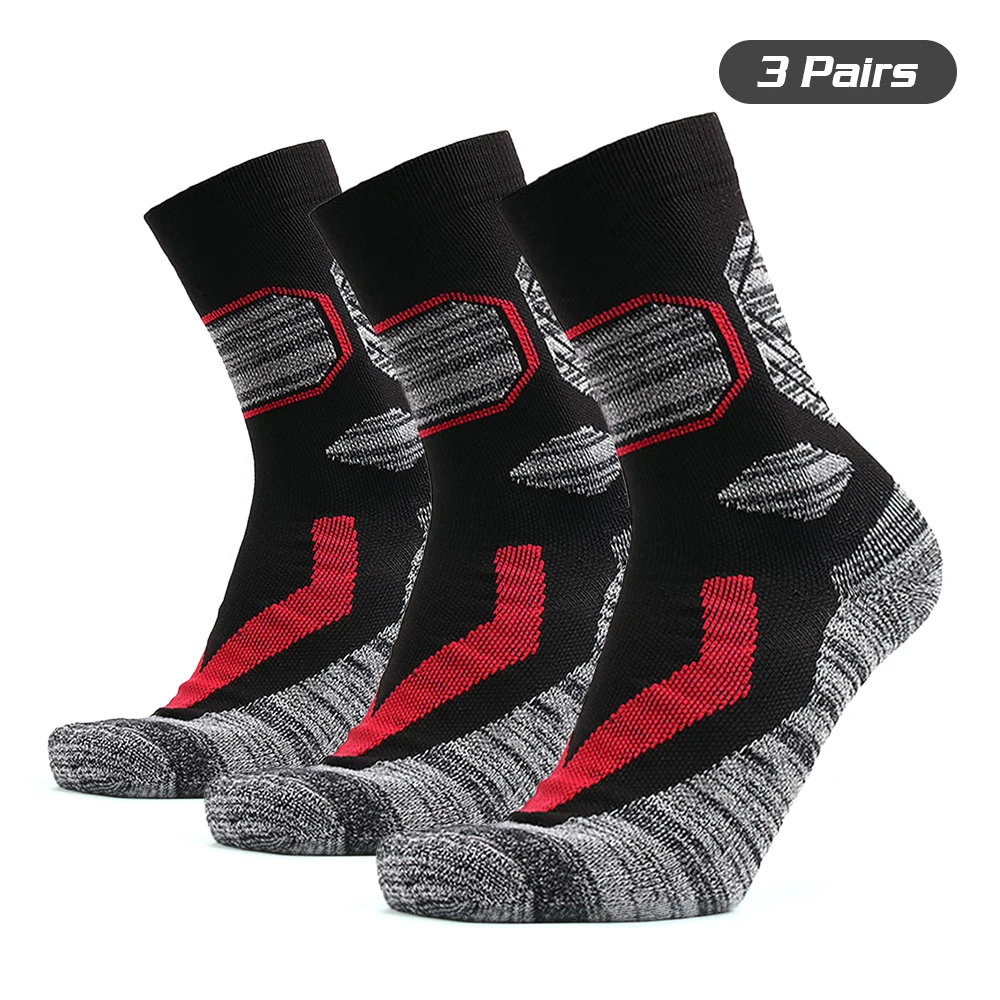 

Unisex Ski Socks Anti Slip Sports Performance Thermal Cotton Trekking Socks Men Women Sports Soccer Running Traveling Socks