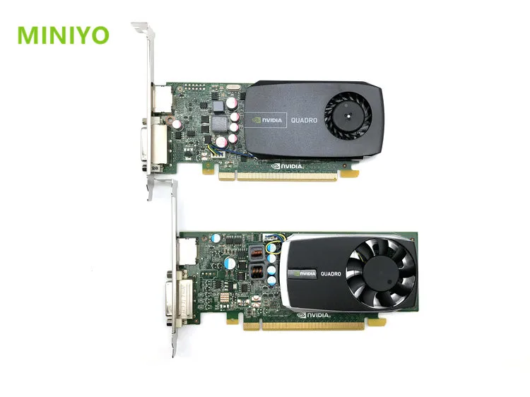 วิดีโอคุณภาพสูงการ์ด Nvidia Quadro 600 1G DDR3 128bit DP DVI พอร์ต