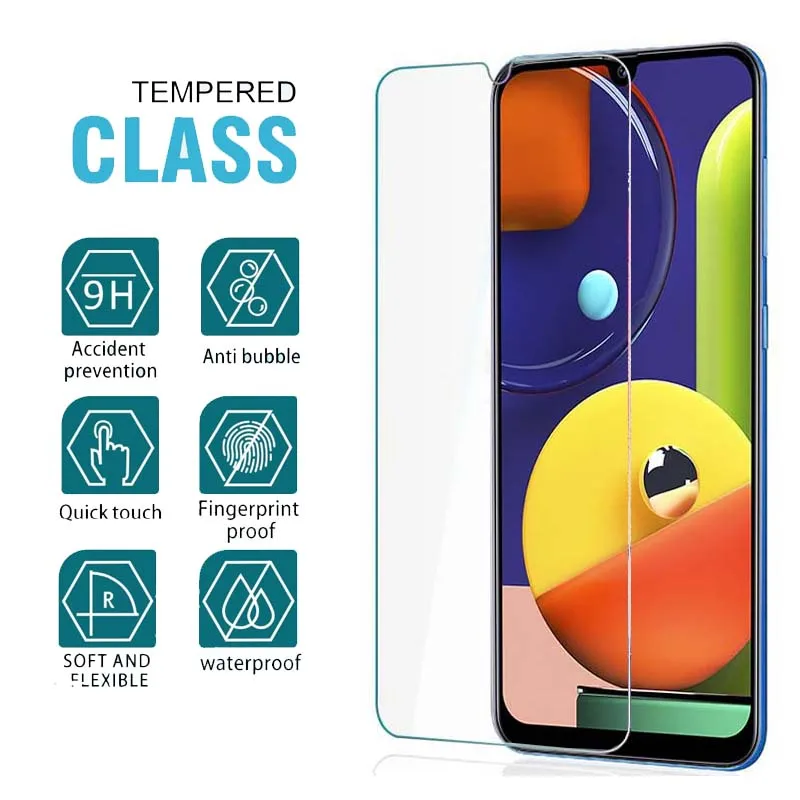 9H HD Samsun A50s стекло для Samsung защитная стеклянная пленка Galaxy A 50 s A505F A507F 0 26 мм|Защитные