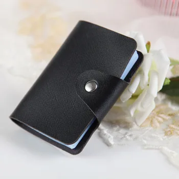 

2card position double sided Holder waterproof plastic card sets Multicolor Business card pack Bus storage Card bag