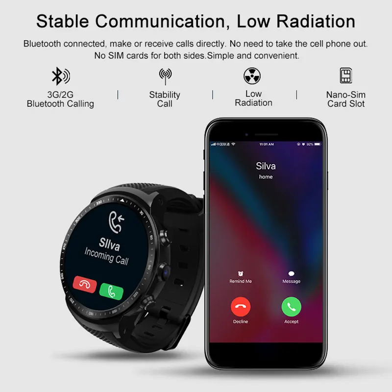 Zeblaze Thor PRO 3g gps Smartwatch С 1,53 дюймов Android 5,1 1,0 ГГц 1 Гб+ 16 Гб Смарт-часы BT 4,0 носимые устройства умные часы Smartwatch
