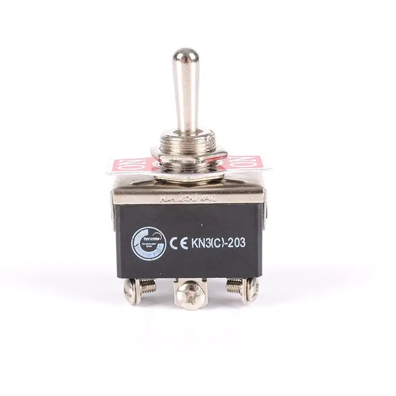 Сверхмощный переключатель ВКЛ./ВЫКЛ./ВКЛ. Автомобиля 12 В DPDT крышка ракеты