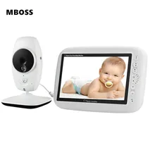 7 дюймов Беспроводной Детский Монитор 720P HD экран камера ночного видения Домофон Колыбельная няня детский видео монитор поддерживает переключатель экрана