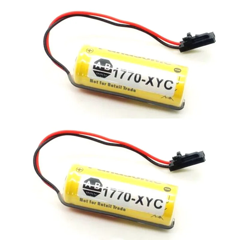 2PCS Original 1770 XYC 1770 XYB 1756 BA1 3V 1800mAh CNC PLC Lithium
