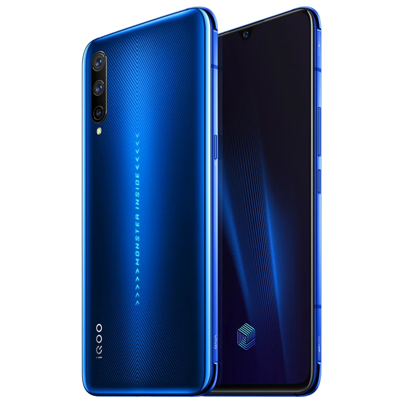 vivo iQOO Pro 5G мобильный телефон Snapdragon855 Plus 4500mAh 44W 6,4" экран 48MP камера 12GB 128GB мобильный телефон