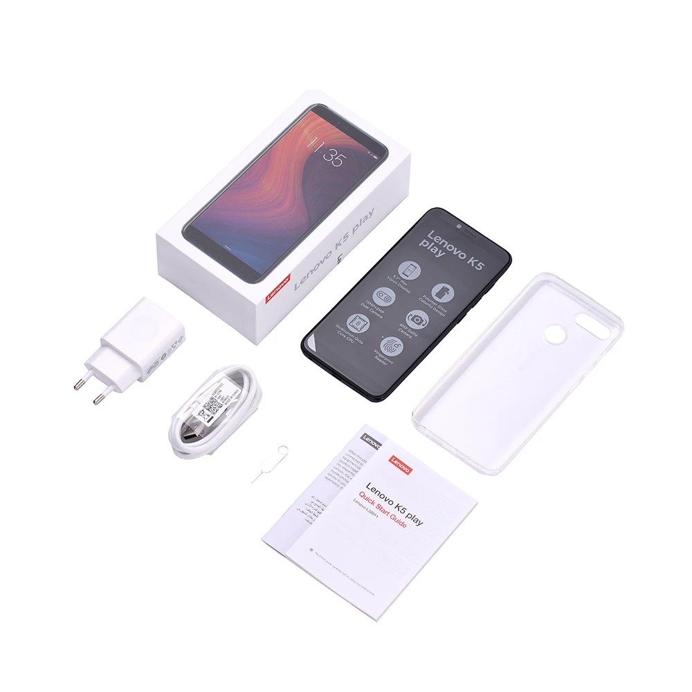 Lenovo K5 Play Global смартфон 430, 3 Гб оперативной памяти, 32 Гб встроенной памяти, Face ID 4G 5,7 дюйма Восьмиядерный процессор Snapdragon Android 8 сзади Камера 13MP 2MP мобильного телефона