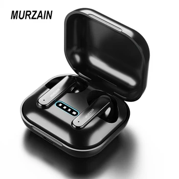 

MURZAIN Wireless earbuds TWS Bluetooth earphones True Stereo waterproof IPX7 Sport earbuds Wired headphones with microphone