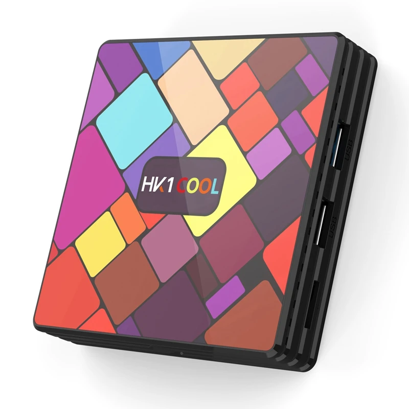 HK1 COOL Smart TV Box Android 9.0 4GB DDR3 128GB 2.4G 5G Dual WiFi 4K IPTV Netflix Media Player Set Top Box