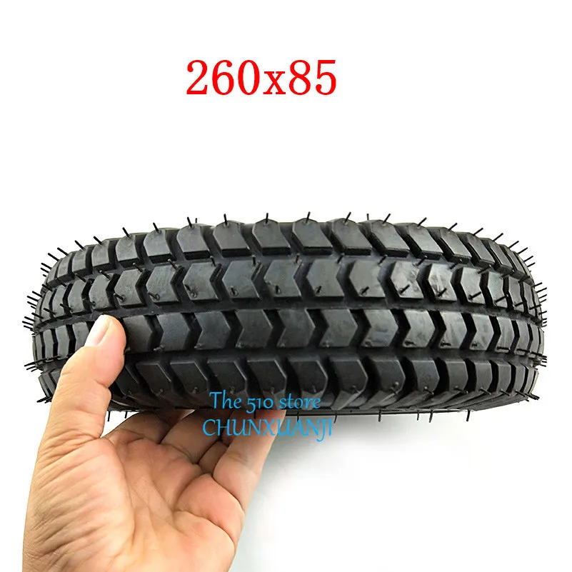 Goo качество 260x85 шин и внутренняя трубка 3,00-4(1" x 3", 260*85) Нобби скутер, ATV и Go Kart шина и камера Автомобильная шина
