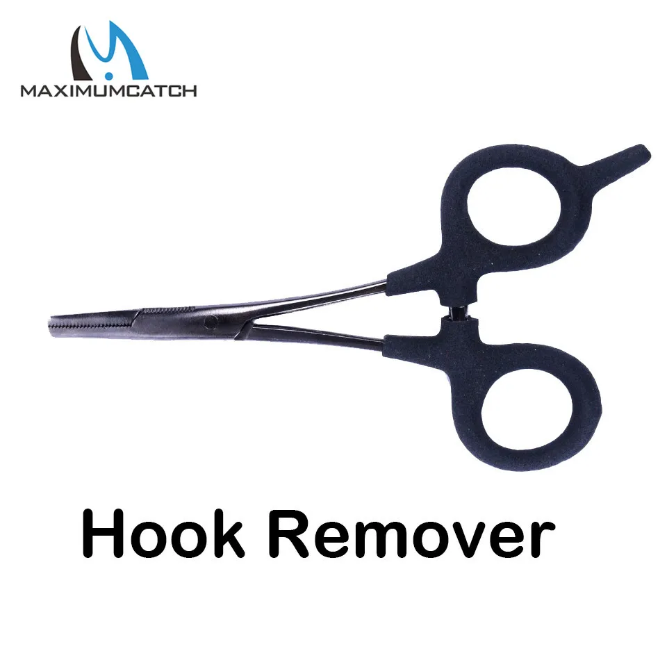 Maximumcatch Fly Fishing Hook Remover Stainless Steel Forceps With Scissors  Bait Tools Fishing Accessory