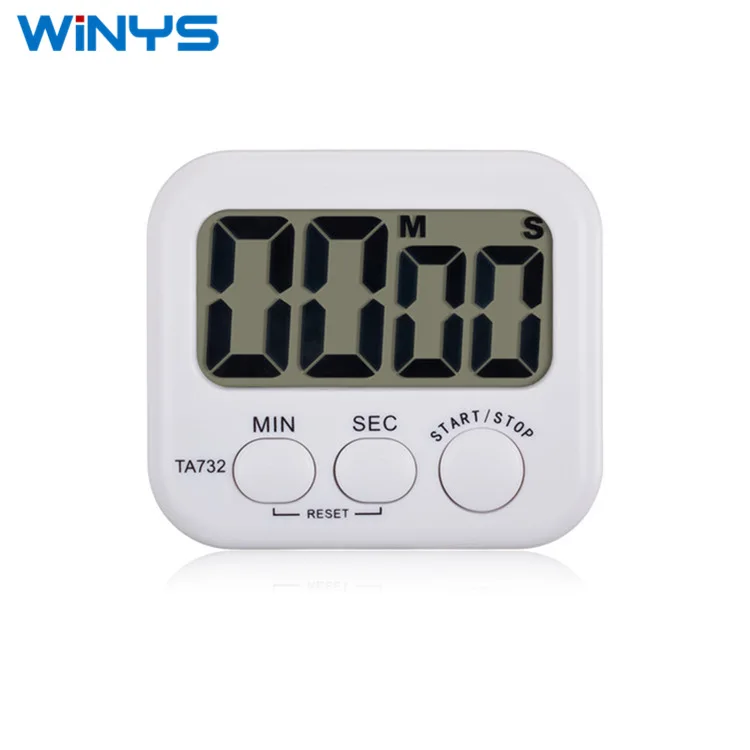 TA732 Timer Multi-functional Countdown Electronic Egg Timer Kitchen Bakery Timing Reminder