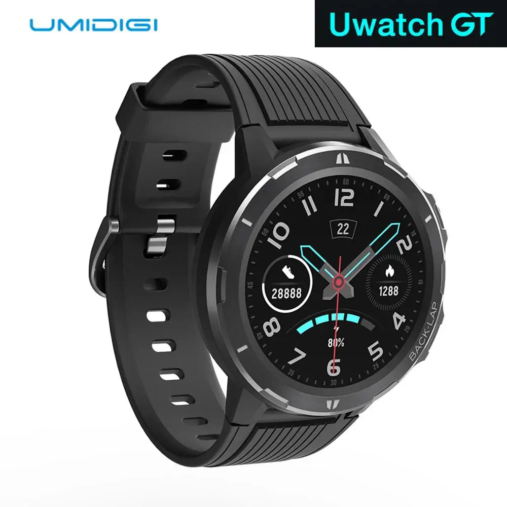 UMIDIGI Uwatch GT 5ATM водонепроницаемые Смарт часы монитор сердечного ритма сна 12