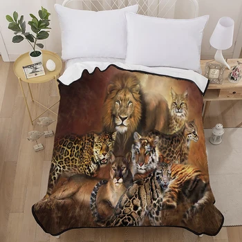 

Lion skull head dragon printed Bedspread Christmas present Fleece ELK Throw Blanket comfortable Autumn and winter blanket warm