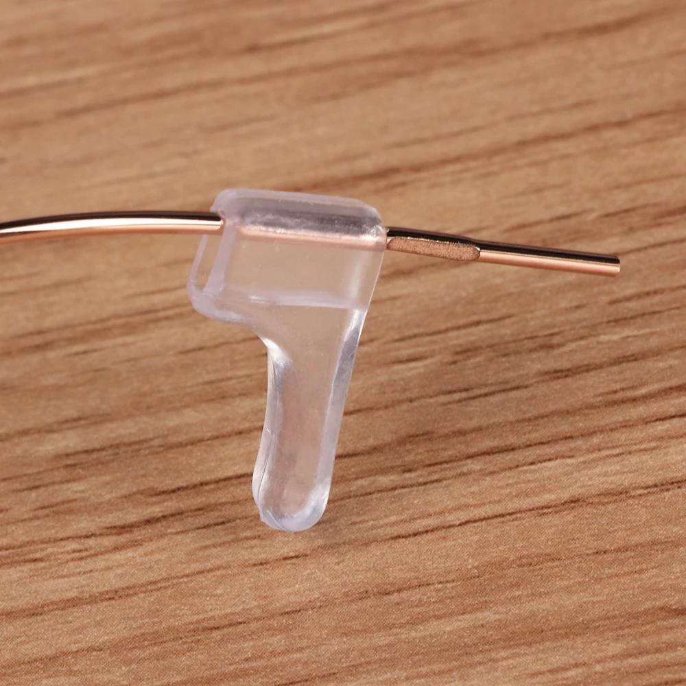 Силиконовые прозрачные противоскользящие простые в использовании очки, ушные крючки, держатель для очков, держатель для дужек, аксессуары для спортивных очков