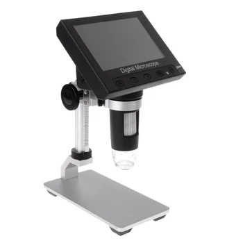 

2020 New 1000X Digital Microscope Camera 4.3" Screen Soldering Magnifier Tool with Holder Drop Ship Support