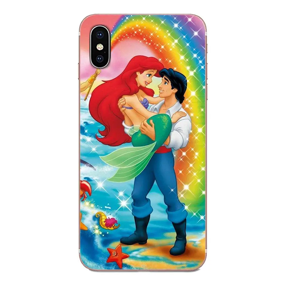 as picture Мягкие чехлы из ТПУ кожи для huawei Honor 4C 5A 5C 5X6 6A 6X7 7A 7C 7X8 8C 8S 9 10 10i 20 20i Lite рro принца с принтом «Русалочка Ариэль» - Цвет: as picture