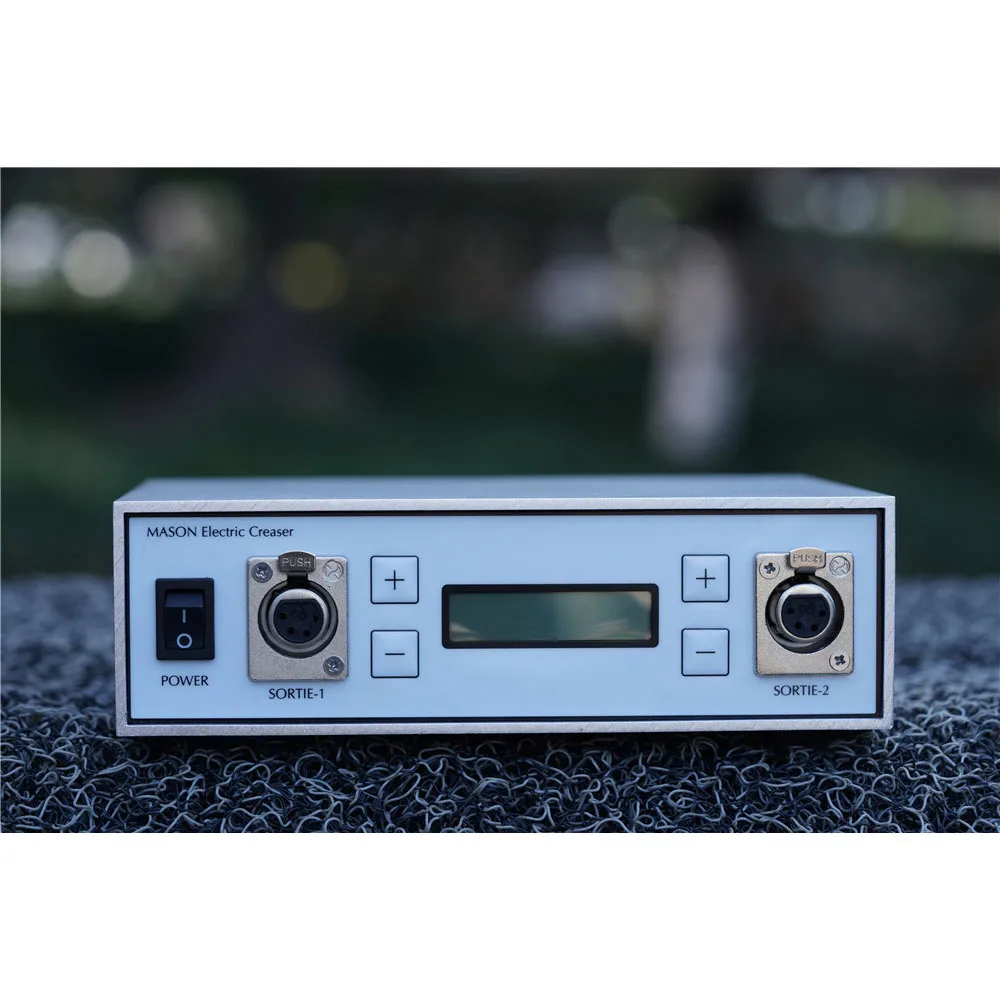 

MASON E-120 Electric Leather Creaser,Touch Panel,Double Head,No Handle,No Tips,RCIDOS Supply 7-10 Days Ship Out