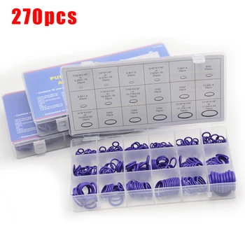 

With plastic case O-ring Resists oil Resists alcohol Washer 270PCS/set Nice