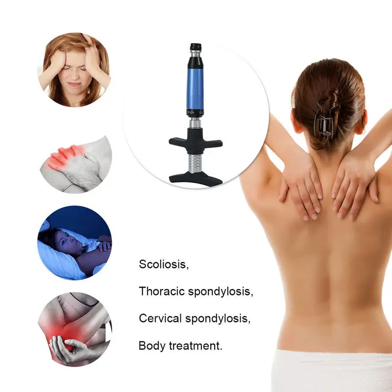Chiropractic Регулируемый инструмент спины позвоночника активатор 6 уровней