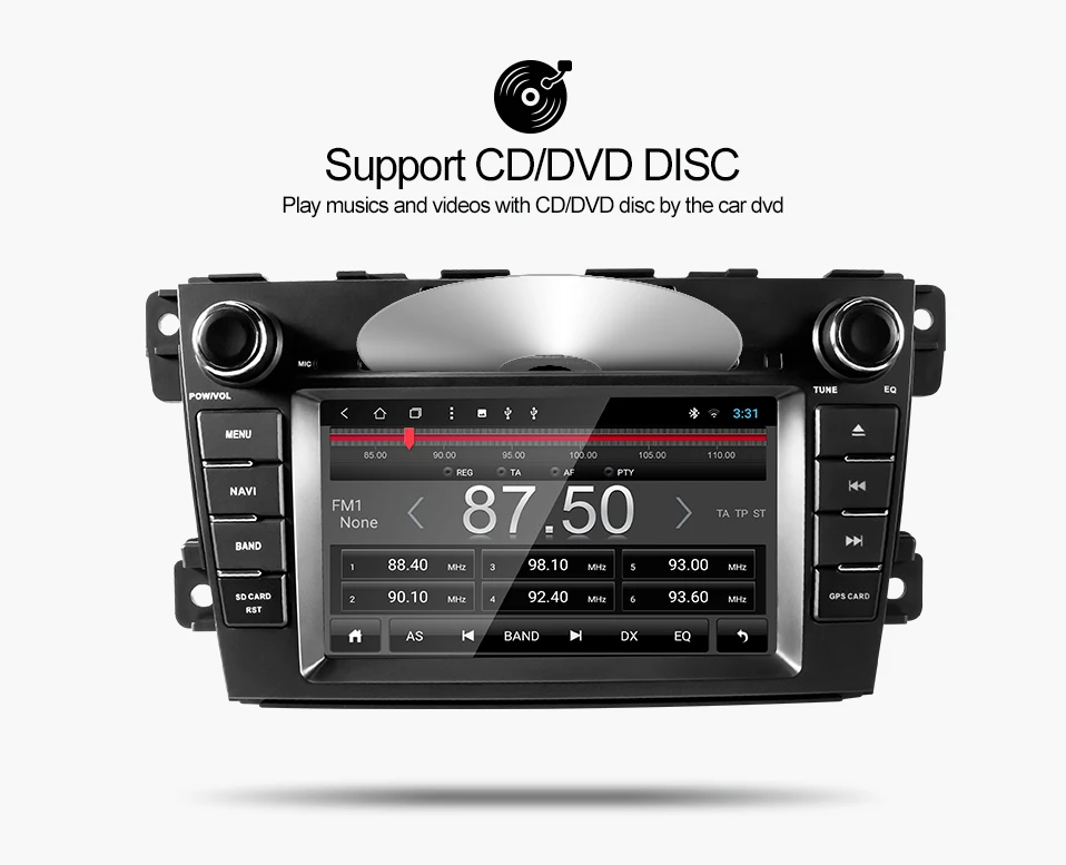 Flash Deal Asottu android 9.0 car dvd  for Mazda CX-7 2008 2009 2010 2011 2013 2013 2014 2015  gps navigation radio video player 7