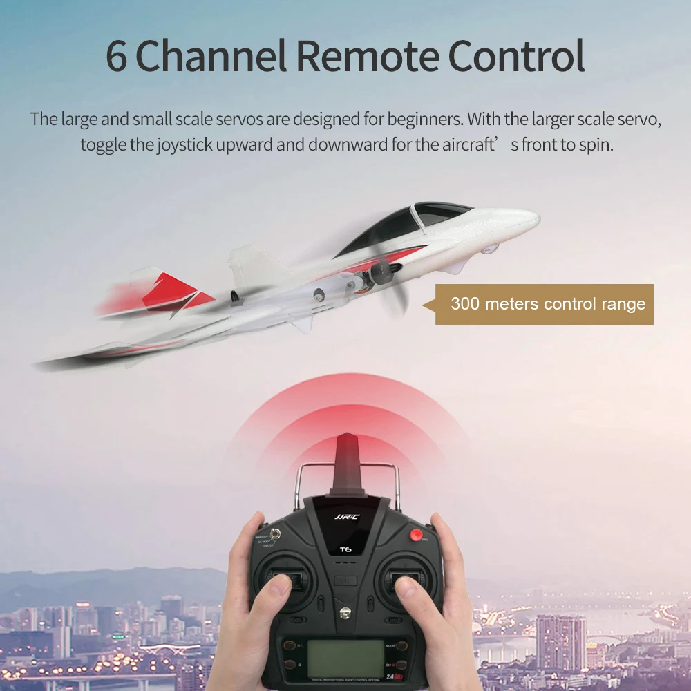 JJRC MO2 2,4G 6CH 3D/6G RC самолет бесщеточный мульти-мотор вертикальный взлет открытый трюк светодиодный RC планер с фиксированным крылом