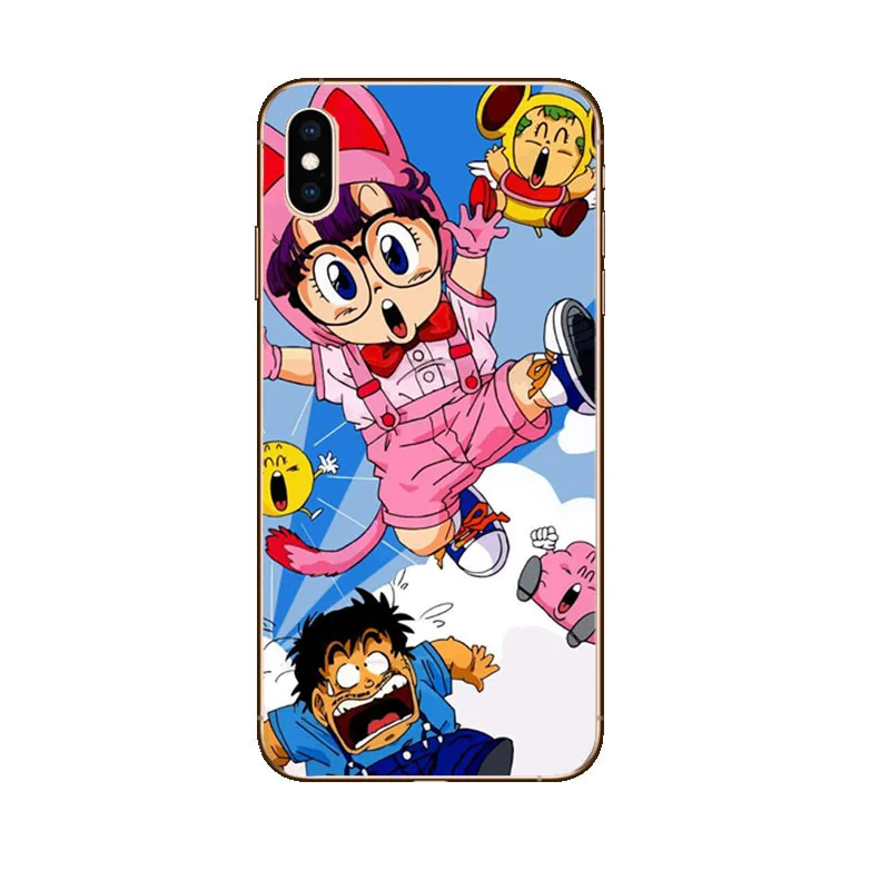 TPU Мягкий Силиконовый ТПУ чехол DRAGON BALL Arale аниме Kawaii для Apple iPhone 6 6s 7 8 Plus 5 5S SE для iPhone XS Чехлы для MAX XR - Цвет: TPU