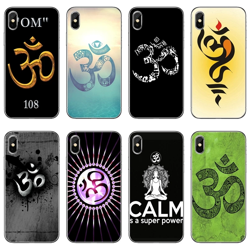 Чехол Aum Om Yoga ДЛЯ iPhone 11 Pro XS Max XR X 8 7 6 6S Plus 5 5S SE 4s 4 iPod Touch | Мобильные телефоны и