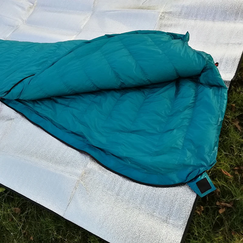 AEGISMAX NANO Outdoor Camping Ultralight Tent Mummy White Goose Down Three Season Sleeping Bag Nylon Bag Portable Splicing