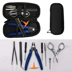 Nouveau Mini Kit de pincettes, sac d'outils de bricolage, pince à épiler, enroulement de gabarit de bobine pour l'emballage de cigarettes électroniques, accessoires pour Ego électronique 