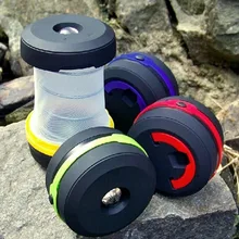 Уличный светодиодный светильник для палатки, походный светильник, Сжимаемый режим, для кемпинга, подвесной, выдвижной, аварийный светильник