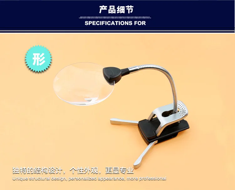 2.5X 8X настольная лампа светильник для чтения увеличительное стекло светодиодный с подсветкой PCB Сварка мобильного телефона Ремонт лупа
