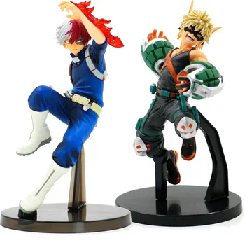 

My Hero Academia Fighting Ver. Katsuki Bakugo Action Figure The Amazing Heroes Shoto Todoroki PVC figure Toys for Gift