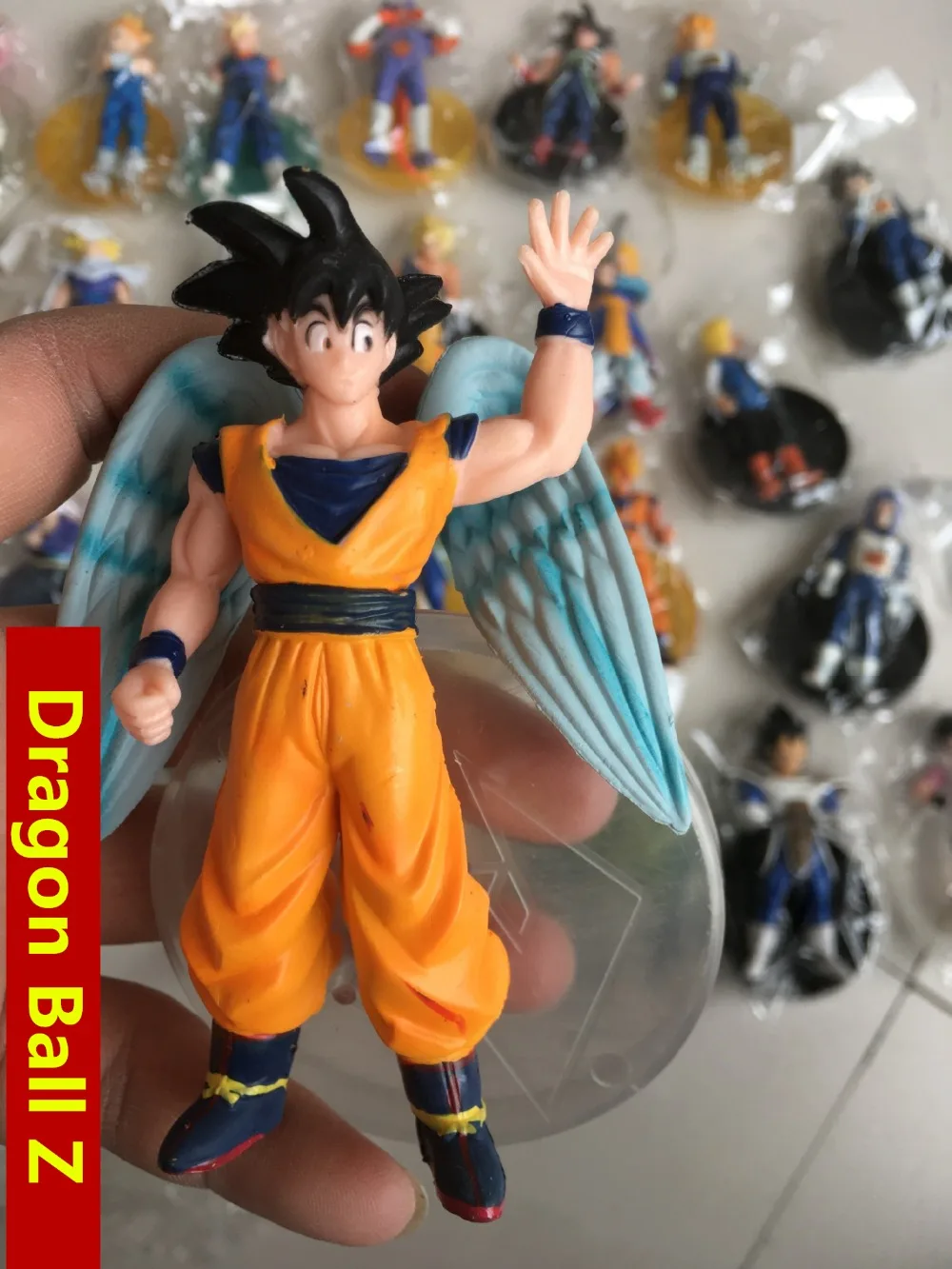 80styles 14cm Dragon Ball Z gkresin Super Saiyan Goku Son Broli vegeta Trunks freezer  Action Figure Model Collection Toy Gift (6)