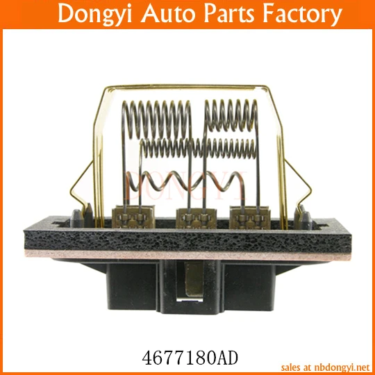 Heater Blower Motor Resistor OE NO. 4677180AD