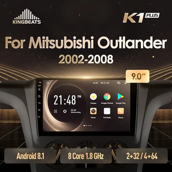 

KingBeats Android 4G Car Radio Multimedia Video Player Navigation GPS For Mitsubishi Outlander 1 2002 - 2008 Car Stereo