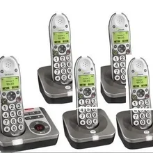 Цифровой беспроводной телефон с автоответом и диктофоном, межтелефонным звонком и быстрым циферблатом, подсветкой ЖК-беспроводной домашний телефон Handfree