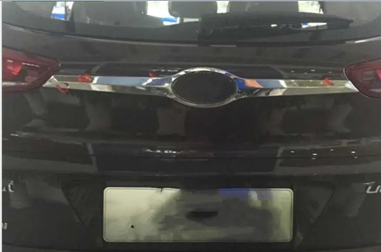 Наклейка на переднюю крышку капота и заднюю багажника для Hyundai Tucson 2015 2016 ABS|tucson