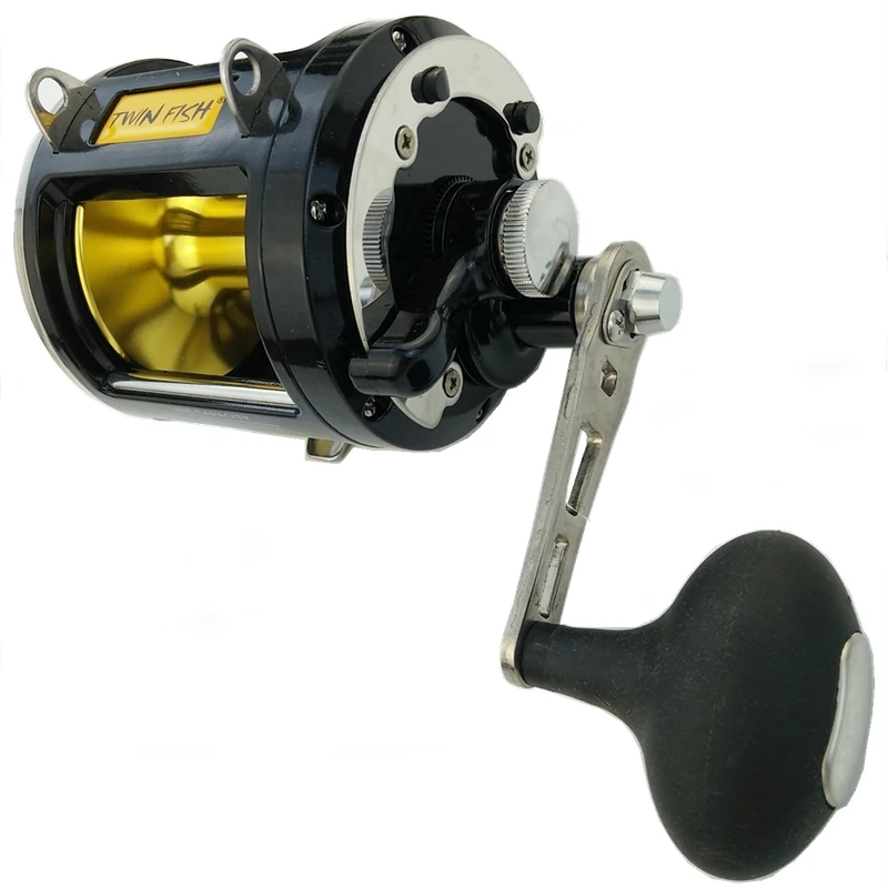 Moulinet TwinFish TR12000 Pour Traîne Mer - Levier 55lb, 8 Billes (neuf)