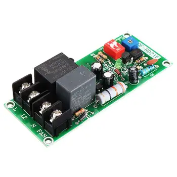 

LEORY Delay Relay Module Power RD21F for Delay Off Fan Module AC 100V-220V Time 0.2S-300min Adjustable Delay