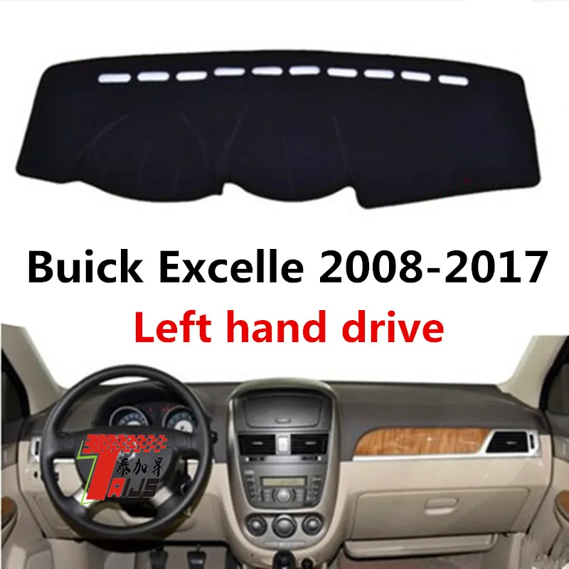 Taijs левосторонняя накладка приборной панели автомобиля для BUICK Excelle 2008- анти освещение ковер пыленепроницаемый полиэстер материал