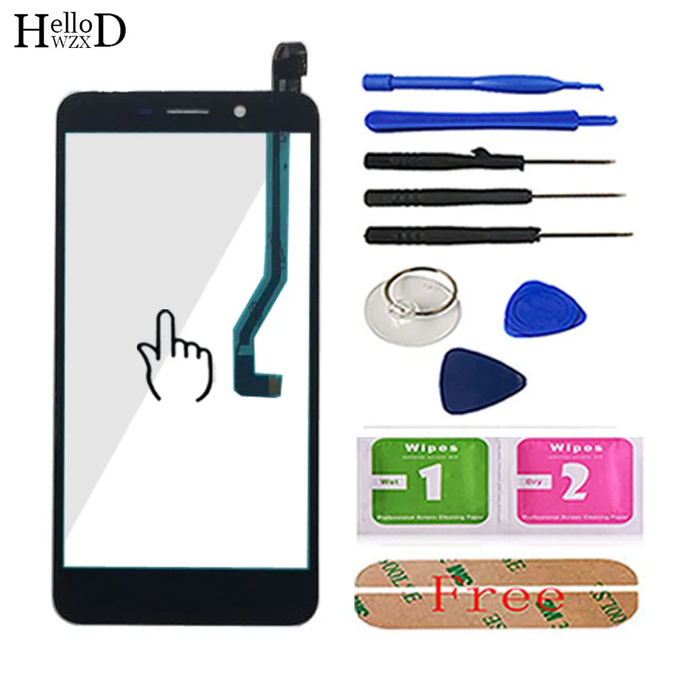 Black With Tools 5.5'' Mobile Touch Screen Digitizer For Letv One Pro Le 1 Pro X800 TouchScreen Touch Panel Front Glass Sensor Tools Adhesive - Цвет: Black With Tools