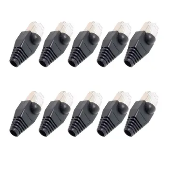 

CYSM 10pcs RJ45 RJ-45 8P8C Network CAT CAT5E Modular UTP STP Plug Connector