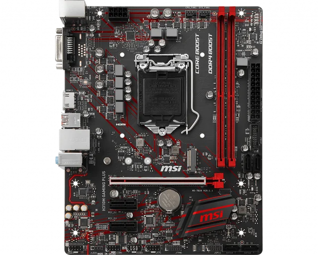 NEW MSI MOTHERBOARD H310M GAMING PLUS Supports 8th Gen