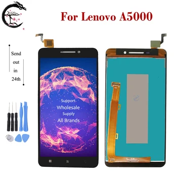 

5.0" New LCD For Lenovo A5000 LCD Display Screen Touch Sensor Digitizer Assembly For LENOVO A5000 A 5000 Display Replacement