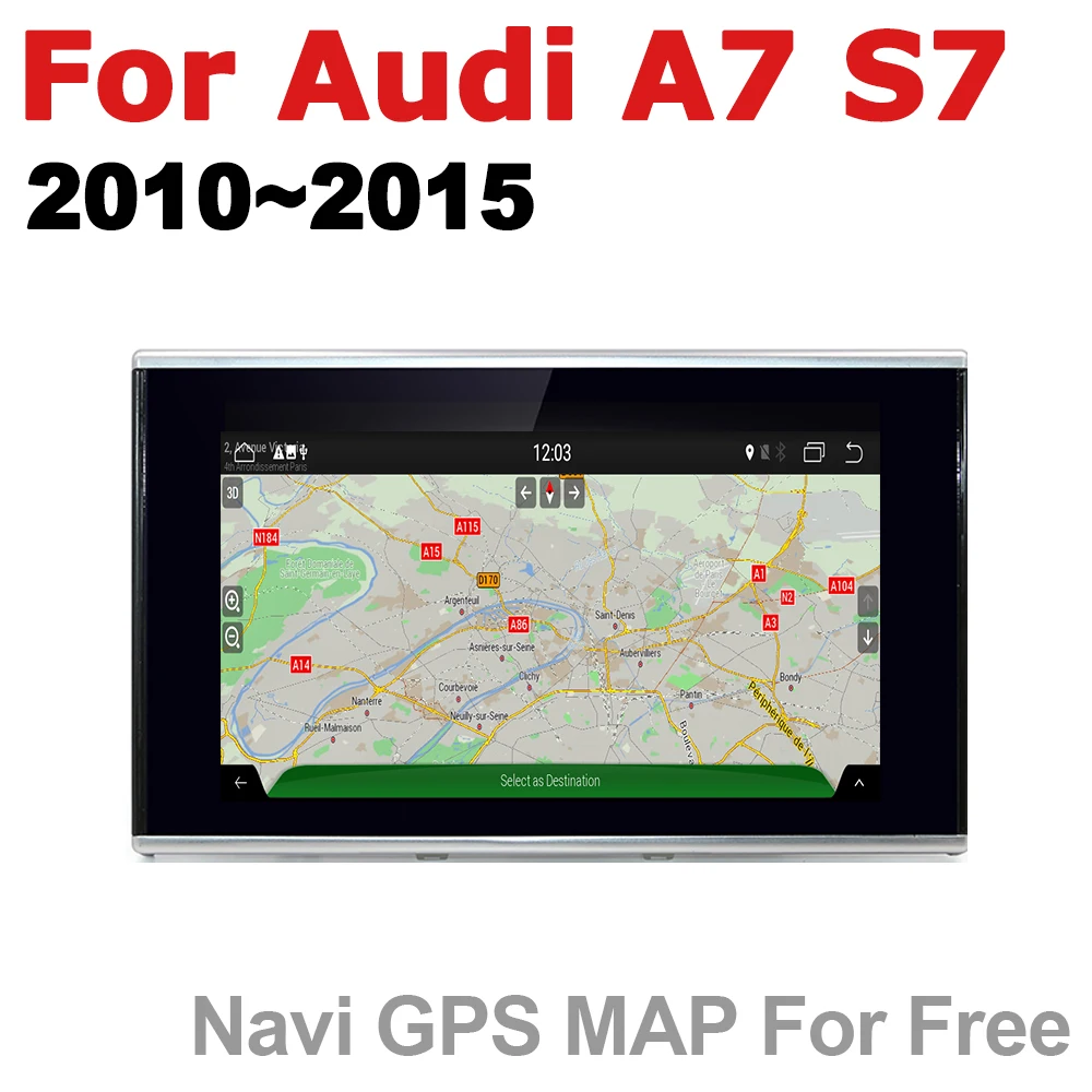 Special Offers Auto Android Radio Gps Multimedia Speler Voor Audi A7 S7 4G8 2010 ~ 2015 Mmi Stereo Hd Screen Navigatie Navi media
